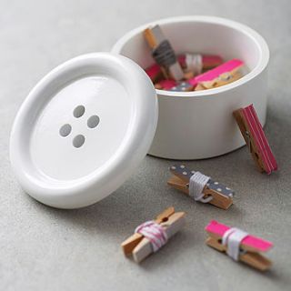 button trinket box by the contemporary home
