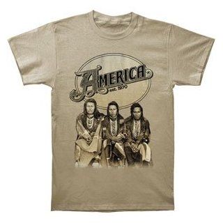 America Logo T shirt Music Fan T Shirts Clothing