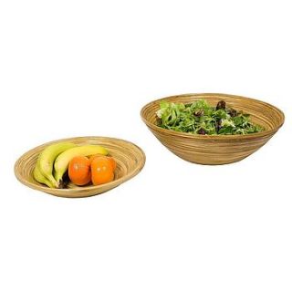 medium bamboo salad and fruit bowl by biome lifestyle