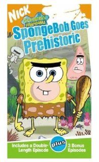 Spongebob Squarepants Spongebob Goes Prehistoric [VHS] Movies & TV