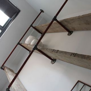 scaffolding boards and steel shelving by inspirit