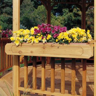 San Marino & Monterey Gazebo 6 H x 3 6 W x 10 D Flower Box