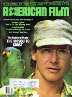 AMERICAN FILM Harrison Ford Mosquito Coast Gone with Wind II Beth Henley 12 1986 Entertainment Collectibles