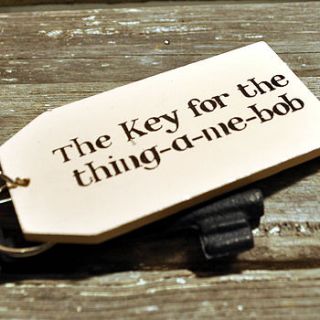 'the key for the thing a me bob' key ring by angelic hen
