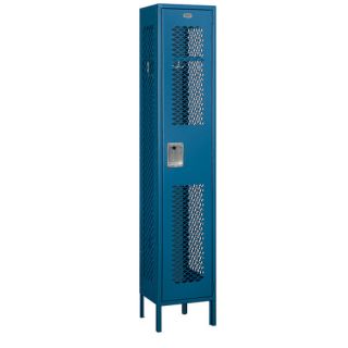 Assembled Extra Wide Vented Single Tier 1 Wide Locker