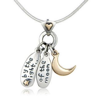 'by the light of the moon' necklace by nick hubbard jewellery