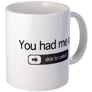 You had me at slide to unlock Mug Mug by  Kitchen & Dining