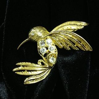 vintage napier bird brooch by iamia