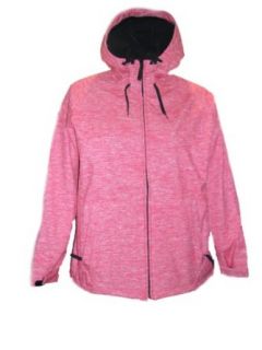 Iceburg Womens Plus Size SoftShell Hoodie Jacket Micro Fleece Coat 1X 3X