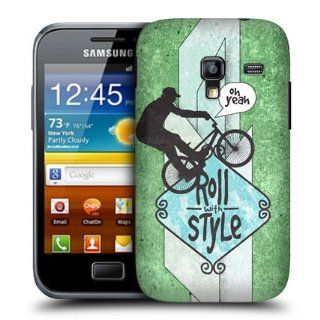 Head Case Bmx Bicycle Love Back Case Cover For Samsung Galaxy Ace Plus S7500 Cell Phones & Accessories