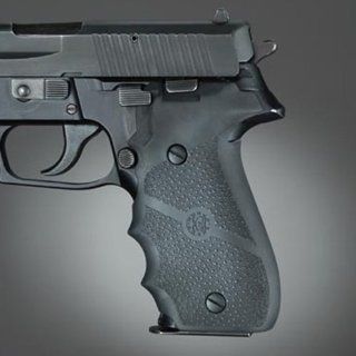 Hogue Gun Accessories 40%   Sig Sauer P226 Rubber w/Finger Grooves, Black  Gun Grips  Sports & Outdoors