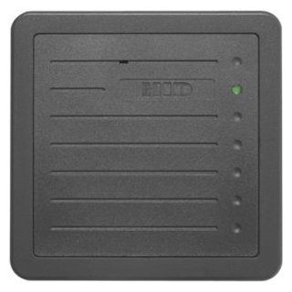 HID Corporation 5355 ProxPro Proximity Access Card Reader, 5" Length x 5" Height x 1" Thick (Pack of 1)