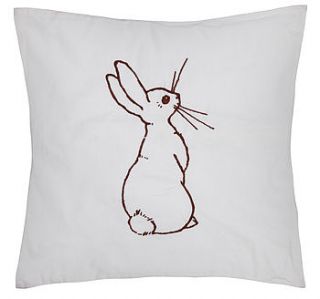 boo bunny cushion by belle & boo