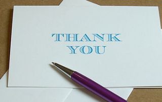 thank you notecards by write notes