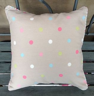 summer cotton cushion by alphabet interiors