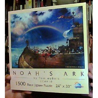 Noah's Ark by Tom duBois 1500 Piece Puzzle Toys & Games