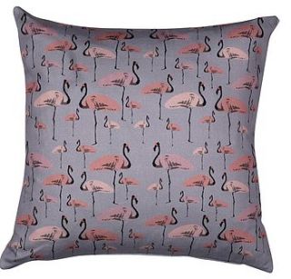 flamingo party cushion by space 1a design