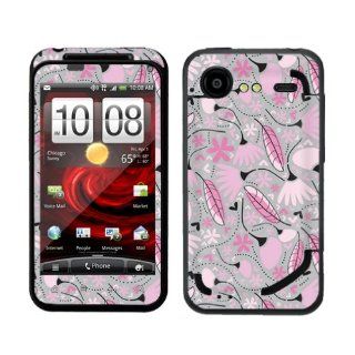 HTC Droid Incredible 2 Verizon Vinyl Protection Decal Skin Pink Autumn Love Cell Phones & Accessories