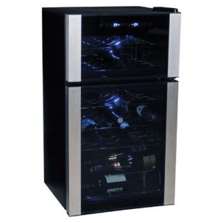 Koolatron 29 Bottle Dual Zone Wine Refrigerator
