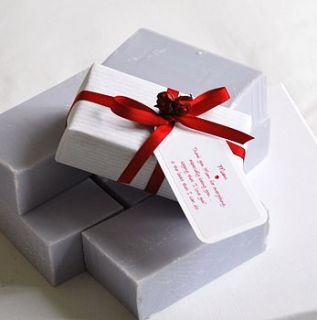 personalised gift of soap for mother's day by a touch of verse