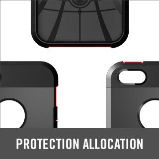 iPhone 5S Case, Spigen Tough Armor Case for iPhone 5/5S   Retail Packaging   SF Smooth Black (SGP10492) Cell Phones & Accessories