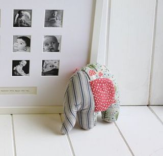vintage style patchwork elephant by posh totty designs interiors
