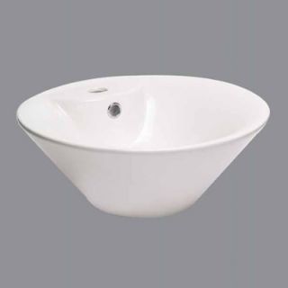 Moda Collection Providence Vessel Bathroom Sink with Single Hole