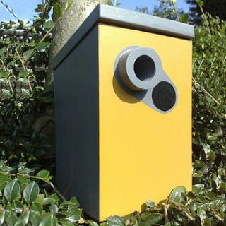 handmade speed camera bird box by lindleywood
