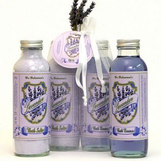 windsor rose & lavender organza gift sets by pots and potions