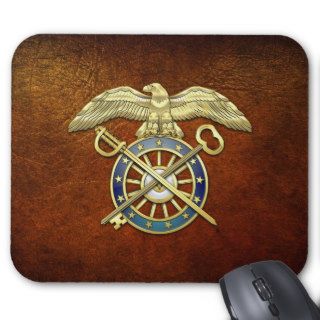 [200] Quartermaster Corps Branch Insignia Mousepad