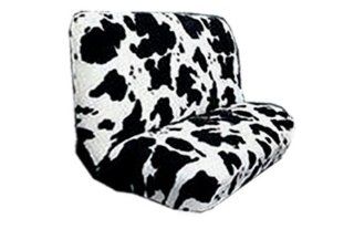 Universal fit Animal Print Bench Seat Cover   Cow Automotive