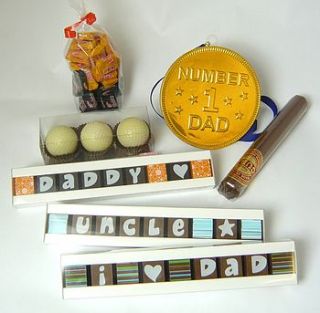 personalised chocolate gifts for him by chocolate by cocoapod chocolate