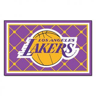 Sports Team Area Rug   Los Angeles Lakers   8' x 5'