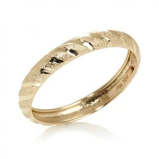 Michael Anthony Jewelry® 10K Diamond Cut 3mm Band Ring