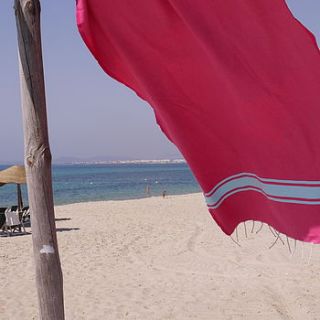 bi colour beach hammam towel by febronie