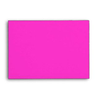 A6 Hot Pink and Black Color Combo Envelopes