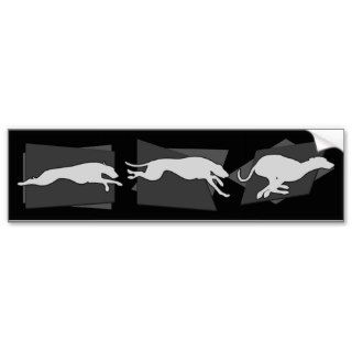 Sighthounds in Motion Bumper Sticker