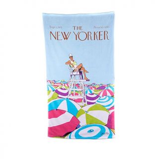 The New Yorker "On Duty" Oversized Beach Towel