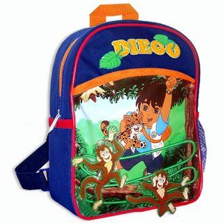 Nick Jr. Go Diego Go Backpacks   "Bobo Brothers" 10 inch Toddler Backpack Toys & Games