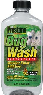 Prestone AS245 Bug Wash Concentrate Citrus Windshield Washer Fluid Additive   15.5 oz. Automotive