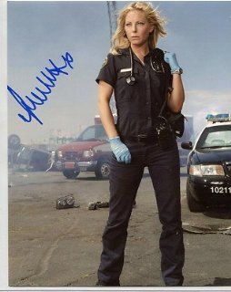 Anastasia Griffith Signed Trauma Nancy Carnahan Hot In Uniform UACC RD 244 Entertainment Collectibles