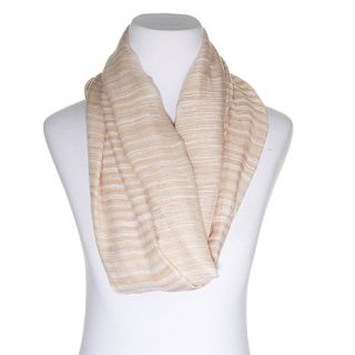 Vince Camuto Woven Striped Infinity Scarf