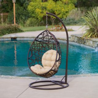 Home Loft Concept Stamford Wicker Tear Drop Swinging Chair
