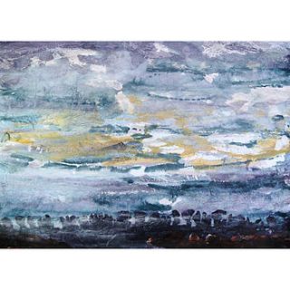 seascape series number 18 collage by rachael bennett visual artist