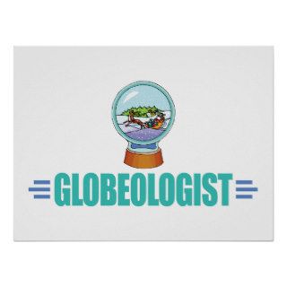 Funny Snow Globe Posters