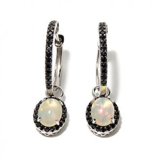 Rarities Fine Jewelry with Carol Brodie White Opal and Black Spinel Sterling S