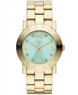 Marc by Marc Jacobs Watch, Womens Amy Rose Gold Tone Stainless Steel Bracelet 37mm MBM3221   Watches   Jewelry & Watches