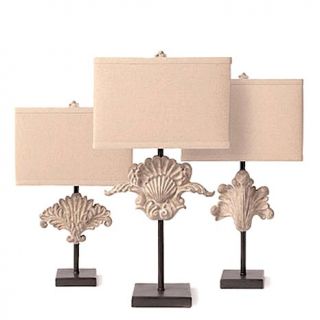 Barbara Cosgrove Set of 3 Shell Accent Lamps