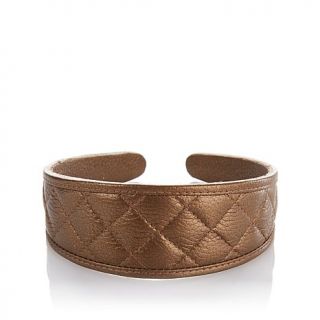 Clever Carriage Company Quilted Leather Headband