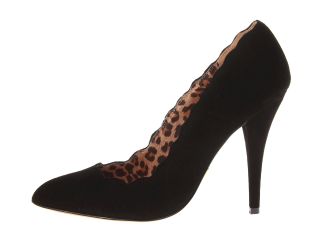 Betsey Johnson Aavery Black Suede
